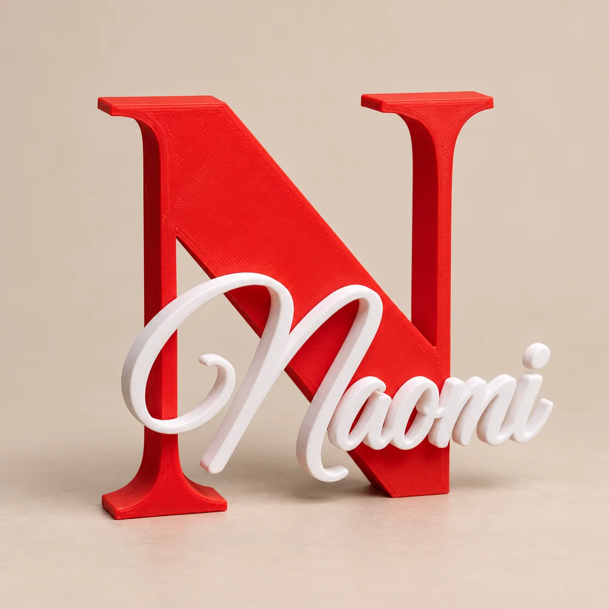 Iniziale con nome personalizzata